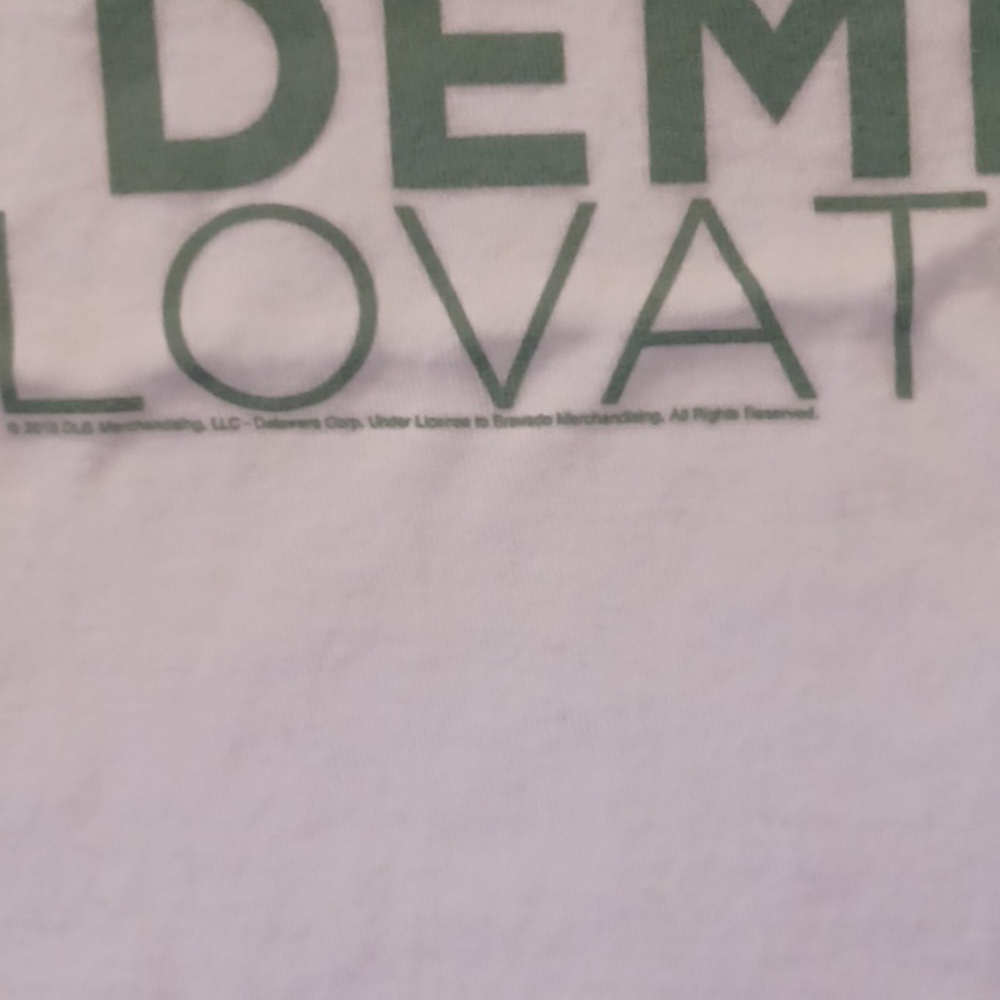 Demi Lovato tee shirt white women's size small - Picture 4 of 4